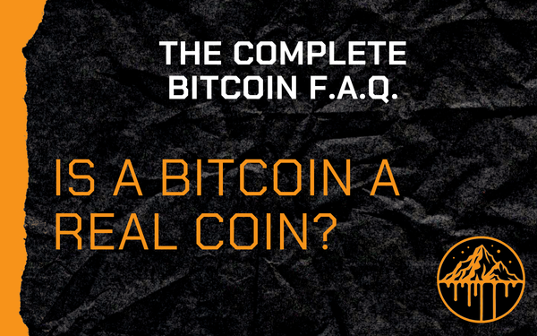 Is a bitcoin a real coin?